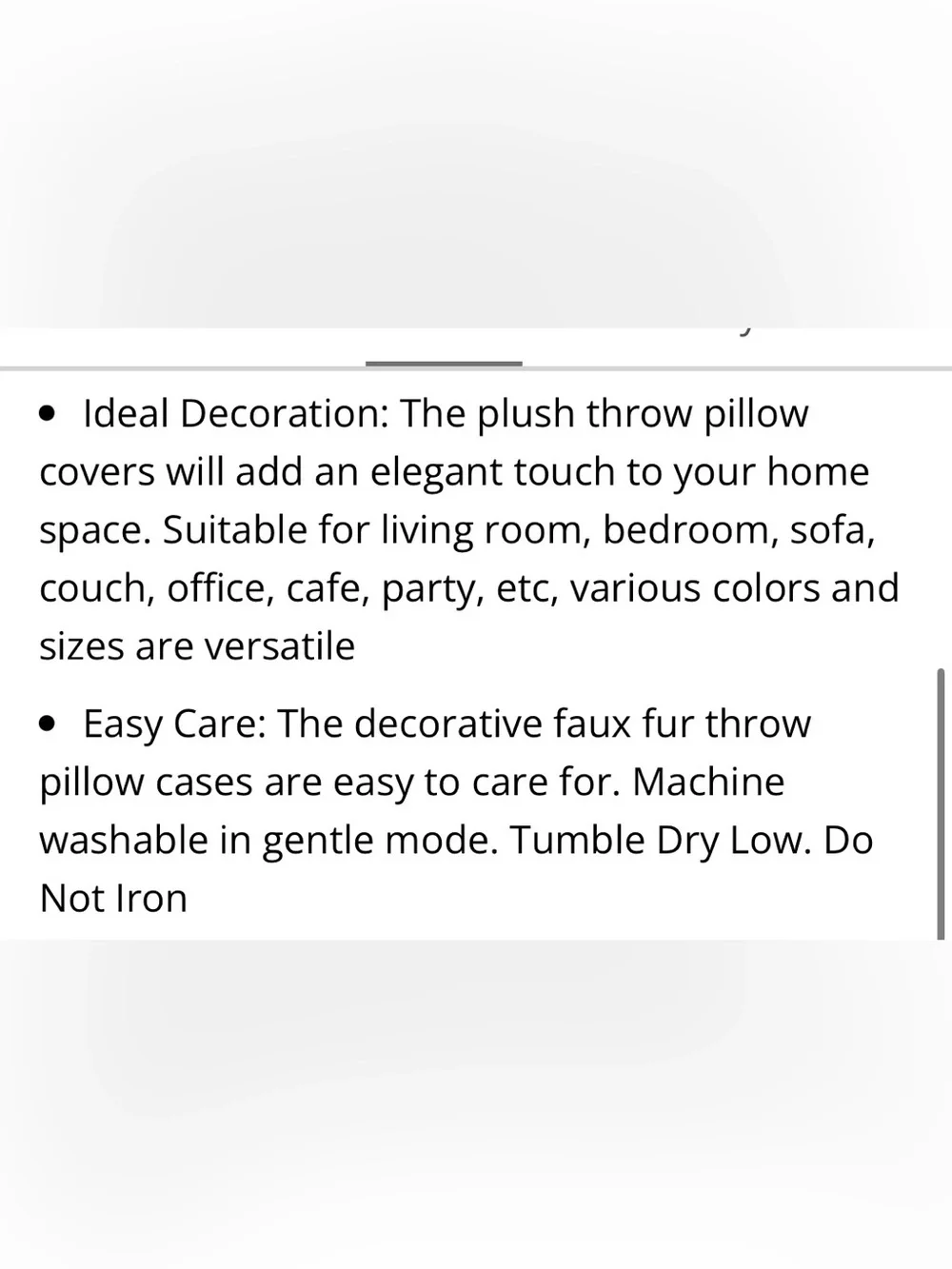 Plush Faux Fur Lumbar Pillow Covers Rectangular 12x20” (2-Pack) SAGE GREEN
